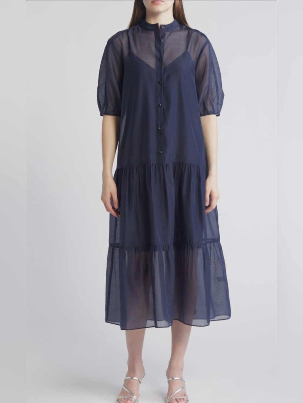 Tedbaker - Button-Front Dress Size 4